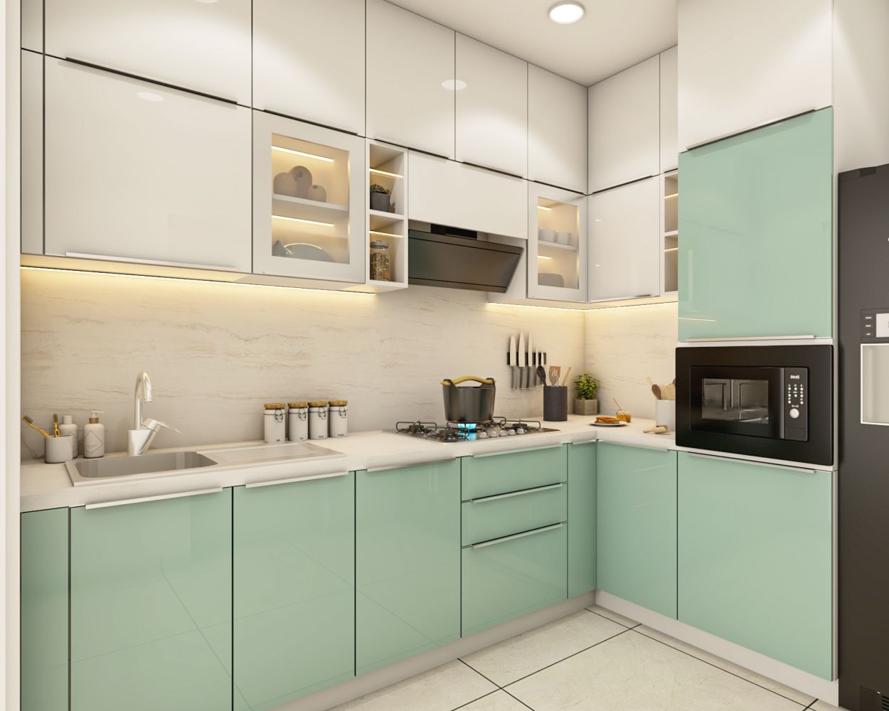 Delish Interio Modular Kitchen Gallery First